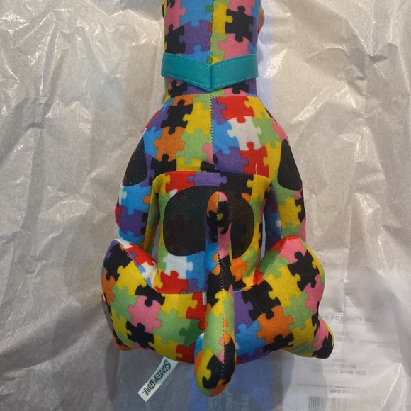 Scooby Doo plush 12” puzzle Pice print - Picture 5 of 8